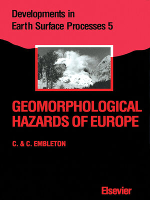 cover image of Geomorphological Hazards of Europe